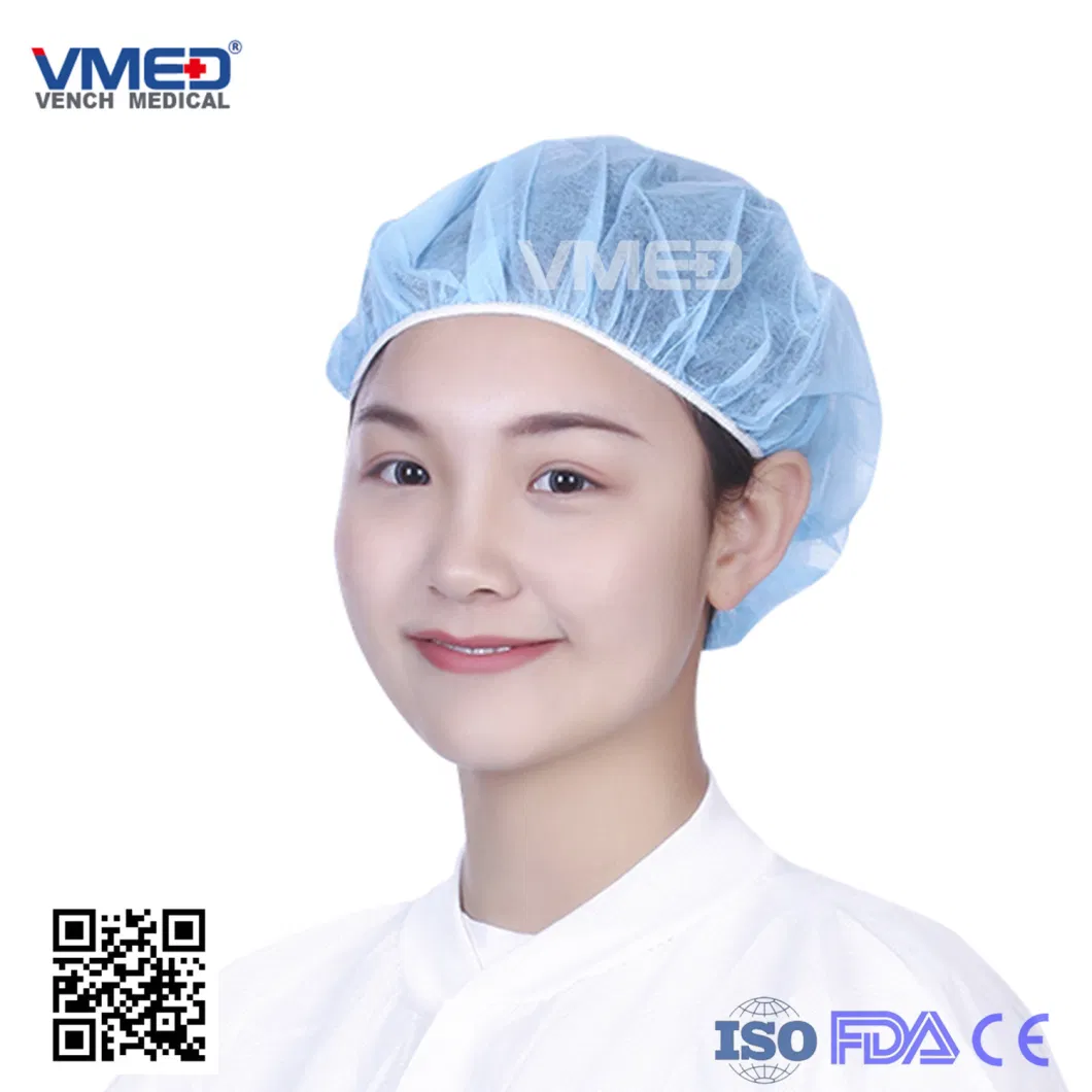 Single Elastic ,Double Elastic,Disposable Mob/Bouffant/Clip/Crimped/Pleated /Strip/Round Cap,Chef/Nurse/Doctor/Medical/Surgical/Hospital/Dental/Non-Woven/PP/Cap