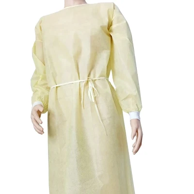 Одноразовый изолирующий халат, рабочая одежда, комбинезоны СИЗ, водонепроницаемые халаты, защитная одежда