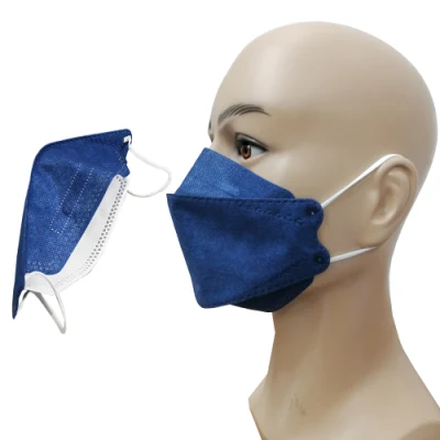 Одноразовая 4-слойная маска для лица в форме рыбы с 3D-печатью Kf94 Masks